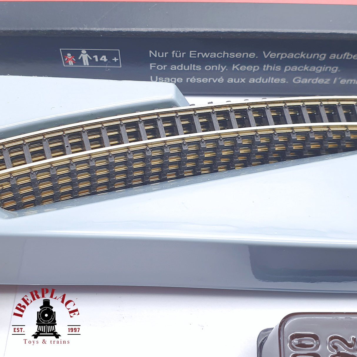 ♻️ 2 mano - Märklin 8530 8500 8587 22x vías rectas curvas Z escala 1:220 TEN04