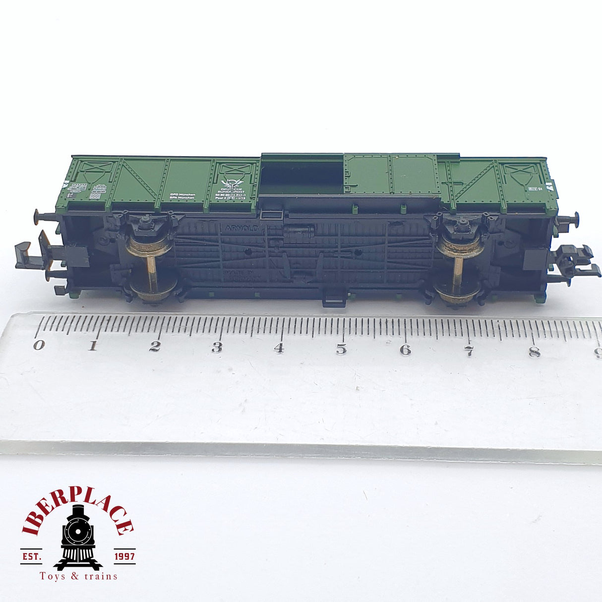♻️ 2 mano - Arnold vagón correos Deutsche Bundespost N escala 1:160 TEN04