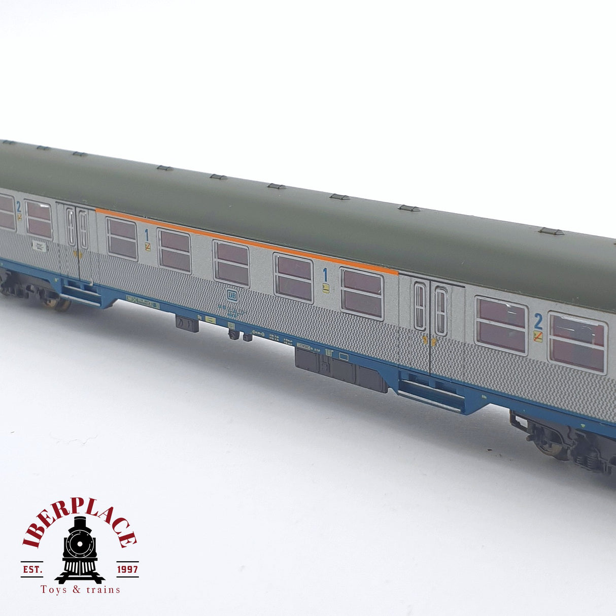 ♻️ 2 mano - Minitrix vagón pasajeros DB clase 1-2 N escala 1:160 TEN04