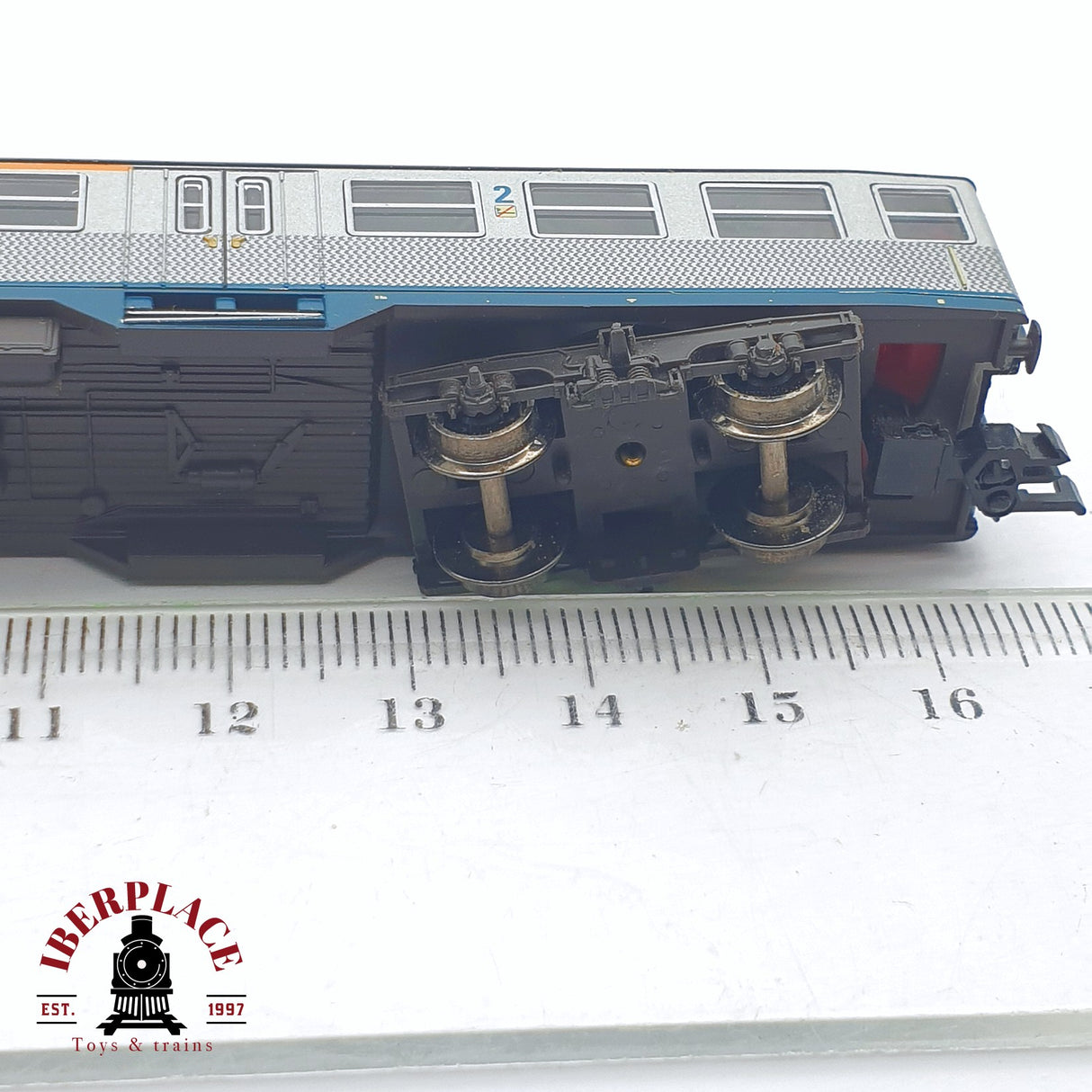 ♻️ 2 mano - Minitrix vagón pasajeros DB clase 1-2 N escala 1:160 TEN04