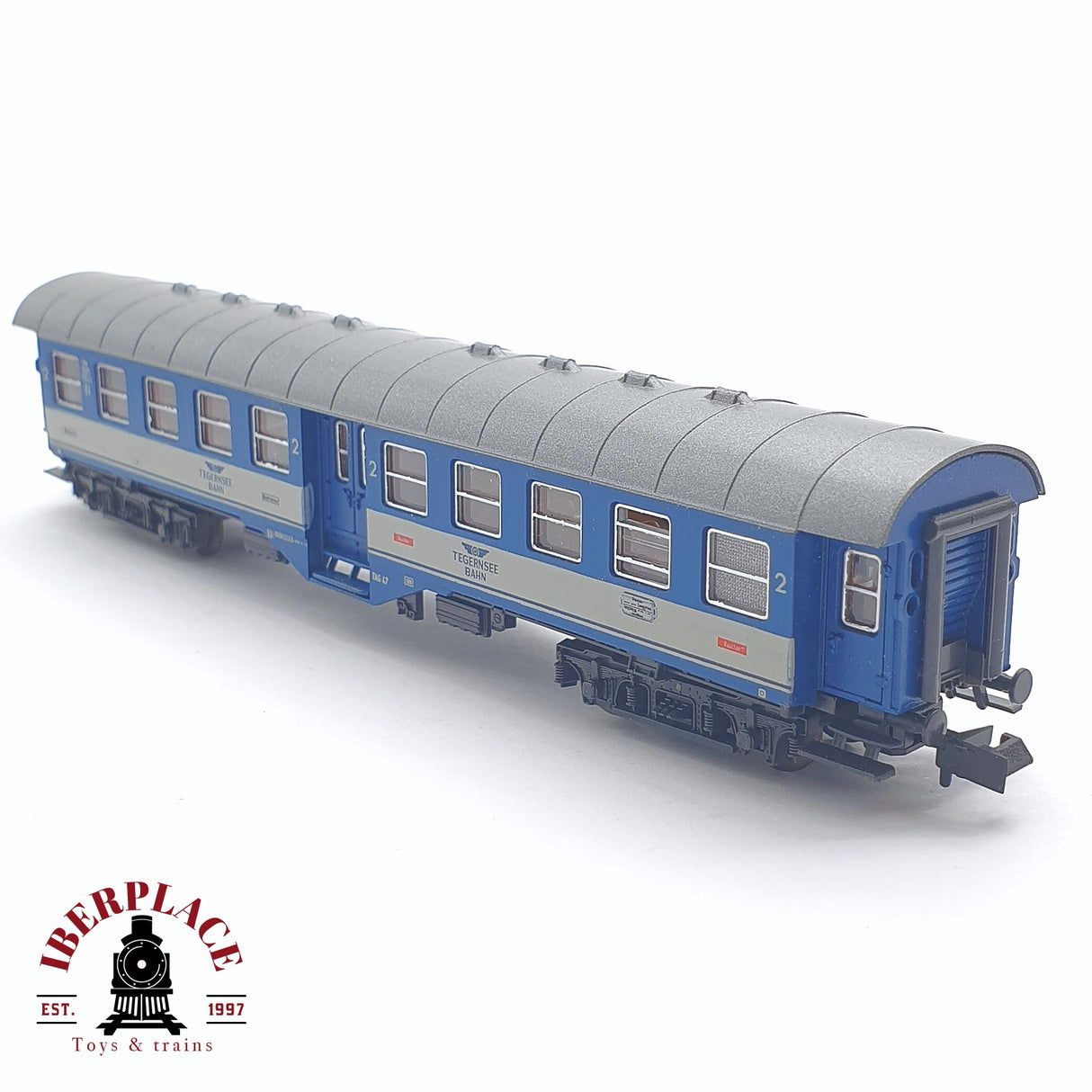 ♻️ 2 mano - Roco vagon pasajeros Tegernsee Bahn clase 2 N escala 1:160 TEN04