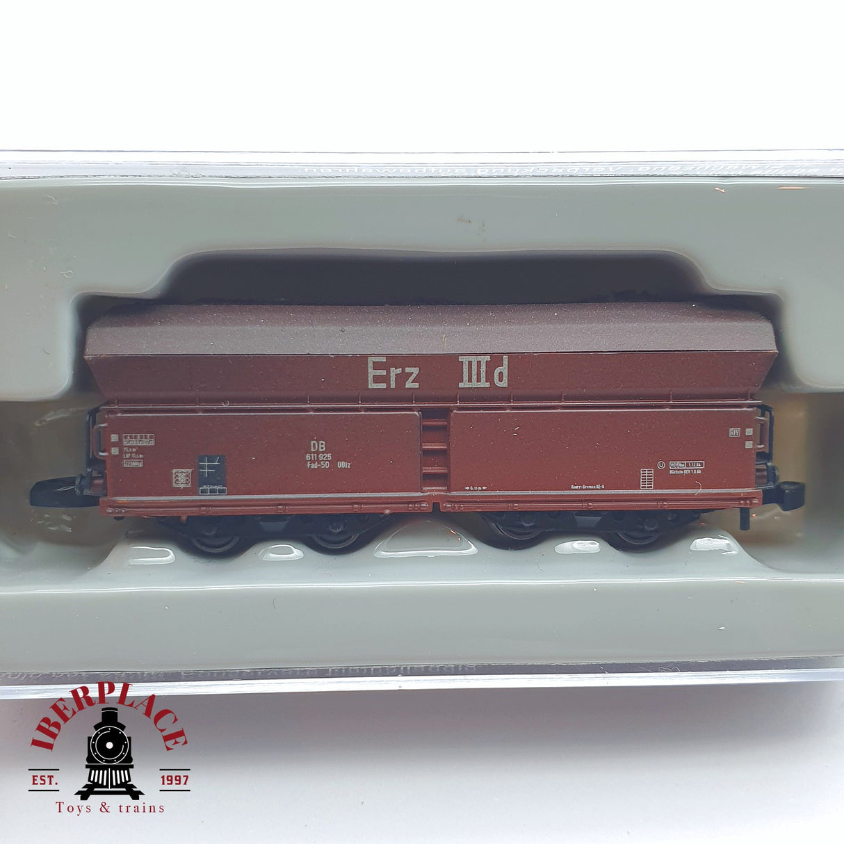 ♻️ 2 mano - Märklin 86306-10 vagón Langer Heinrich DB Z escala 1:220 TEN04