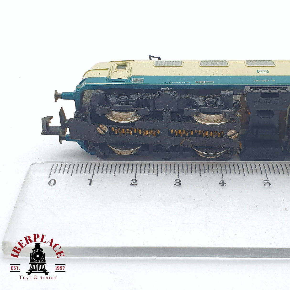 ♻️ 2 mano - Arnold 2322 Locomotora BR 141 DB N escala 1:160 TEN04