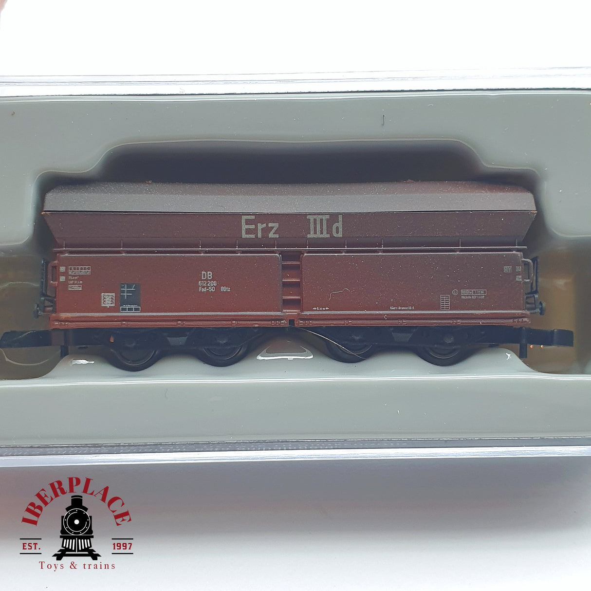 ♻️ 2 mano - Märklin 86306-01 vagón Langer Heinrich DB Z escala 1:220 TEN04