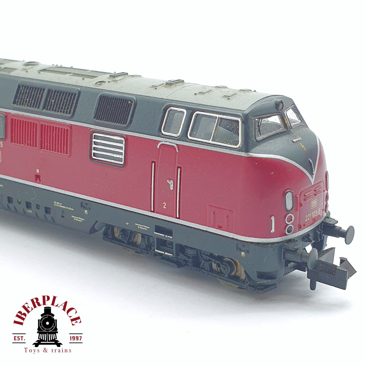 ♻️ 2 mano - Fleischmann 725009 Locomotora BR 221 DB N escala 1:160 TEN04