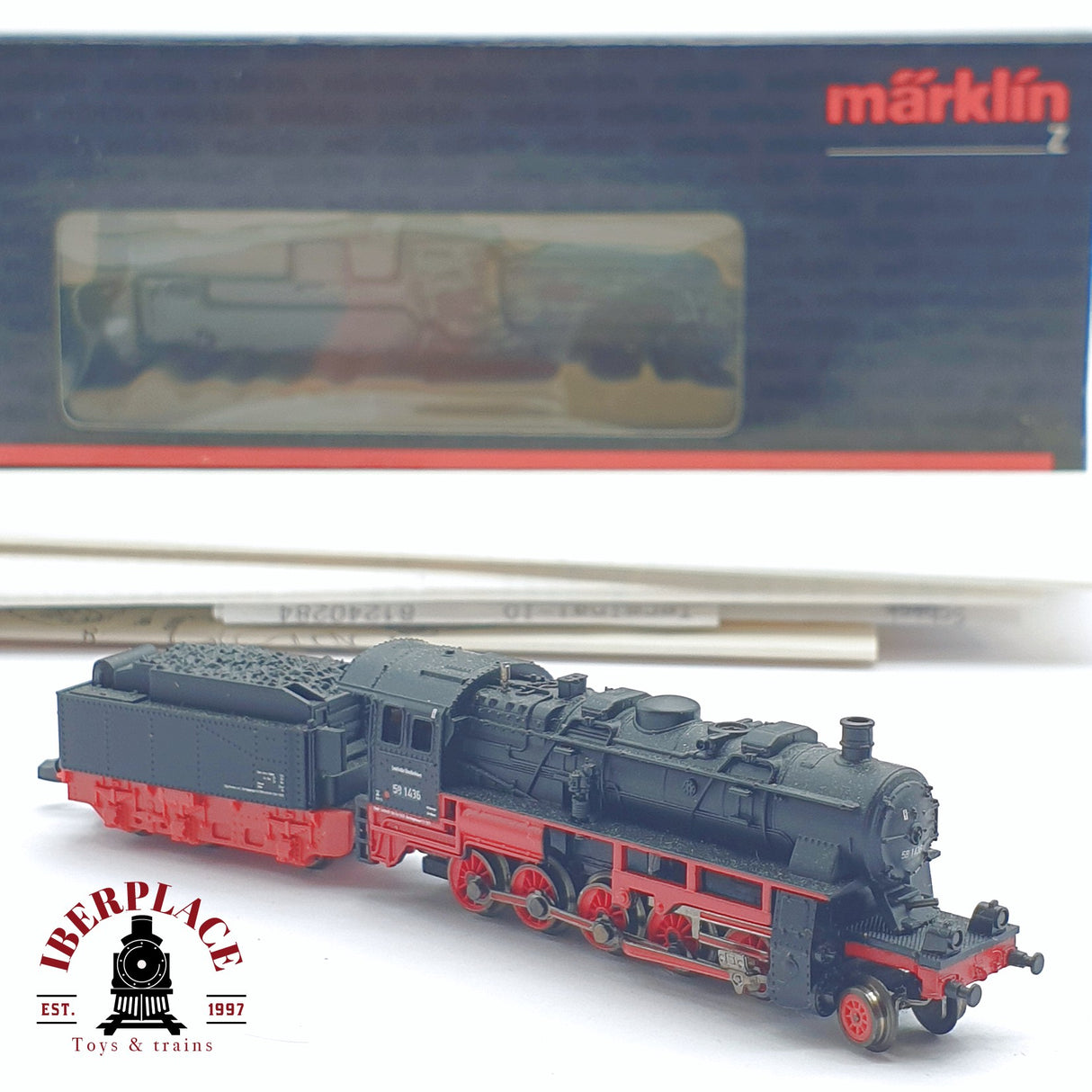 ♻️ 2 mano - Märklin 88121 Locomotora 58 1430 DB Z escala 1:220 TEN04