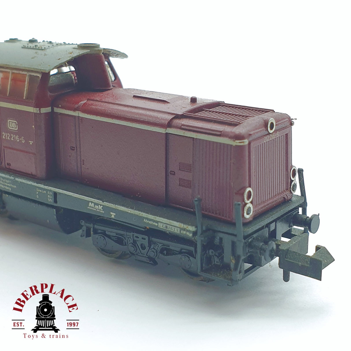 ♻️ 2 mano - Fleischmann 7230 Locomotora BR 212 DB N escala 1:160 TEN04