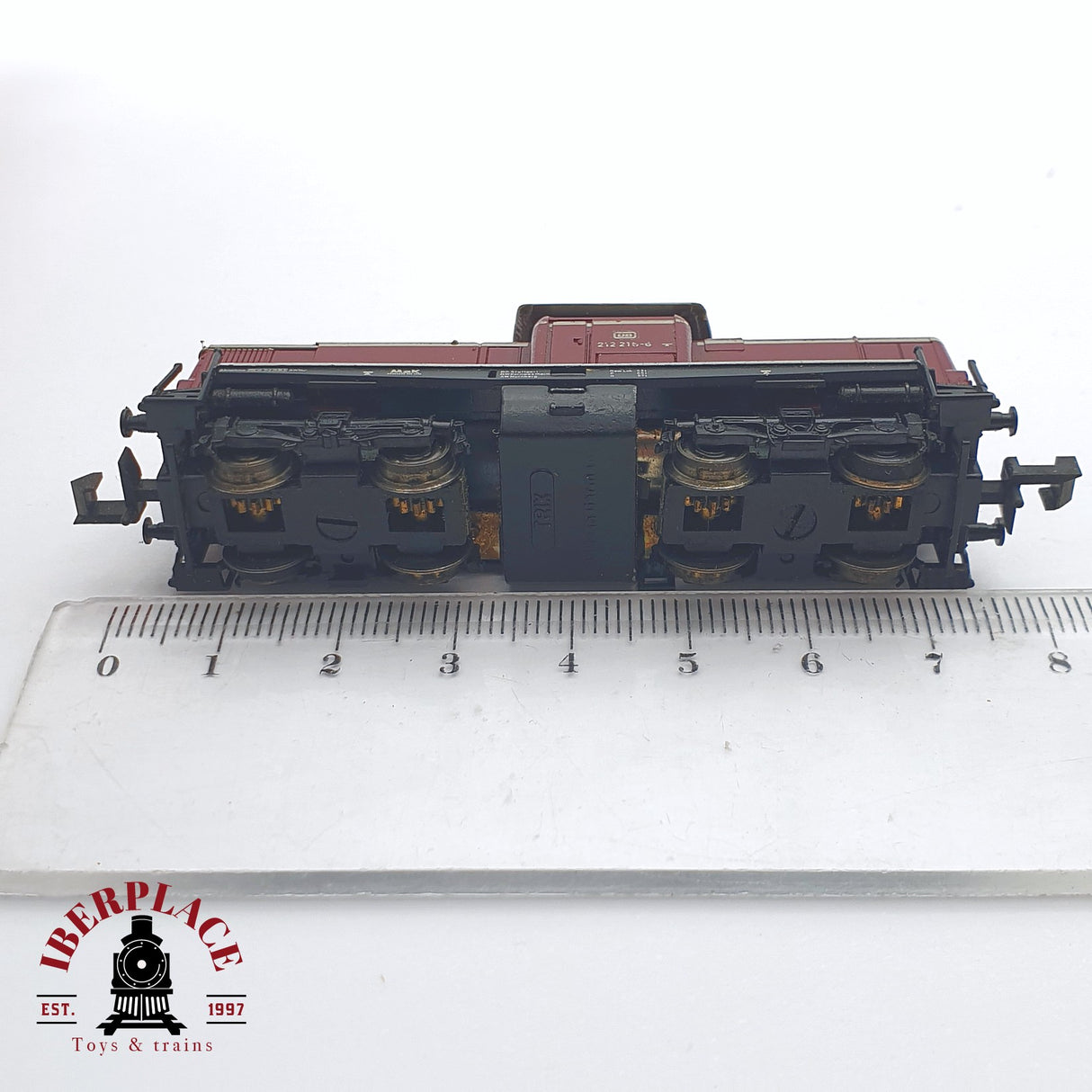 ♻️ 2 mano - Fleischmann 7230 Locomotora BR 212 DB N escala 1:160 TEN04