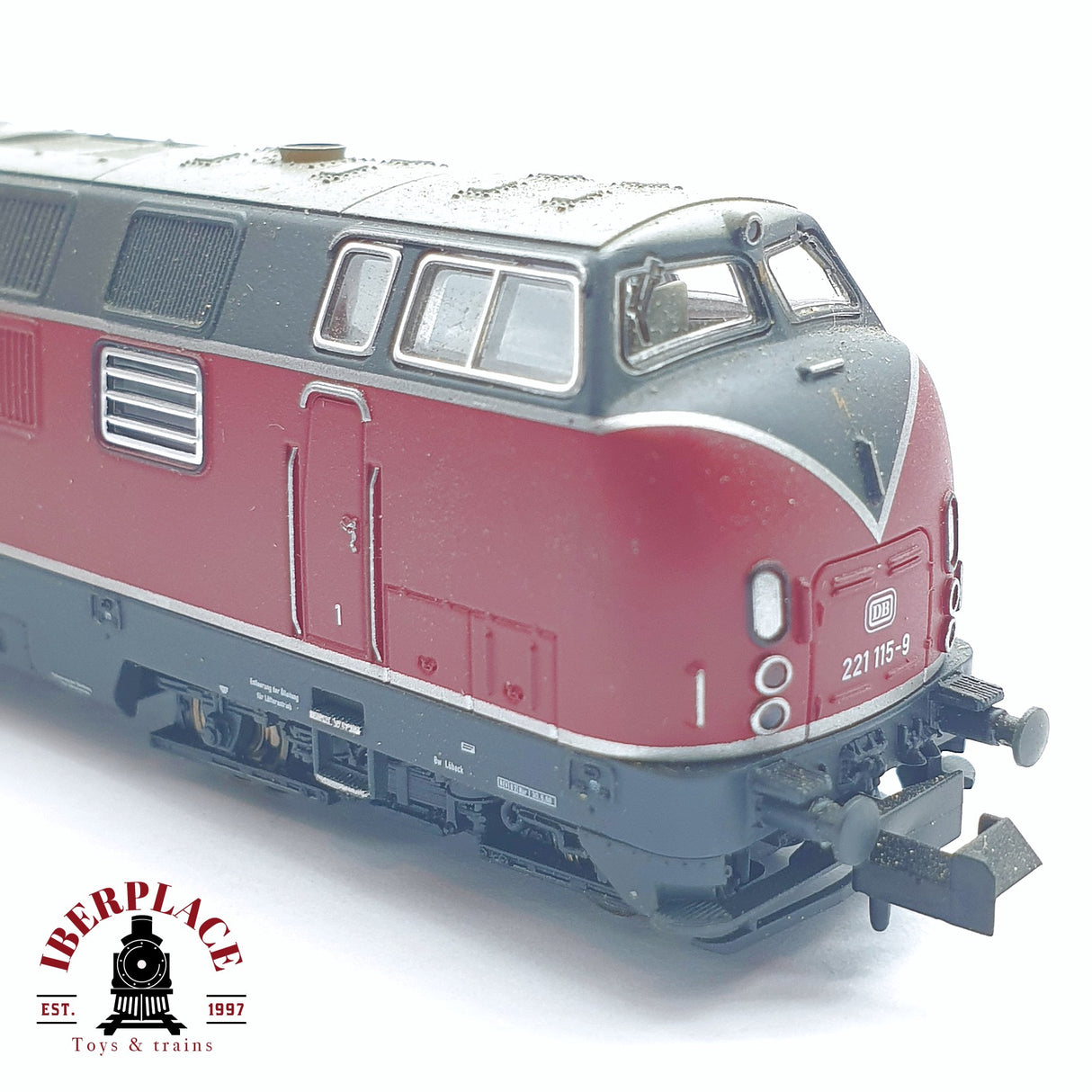 ♻️ 2 mano - PIKO 40500 Locomotora BR 221 DB N escala 1:160 TEN04 2/2