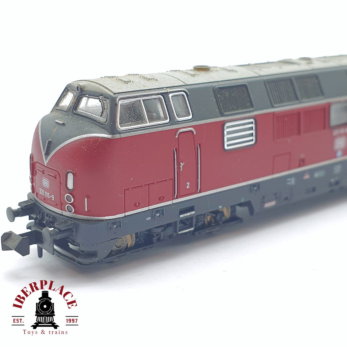 ♻️ 2 mano - PIKO 40500 Locomotora BR 221 DB N escala 1:160 TEN04 2/2