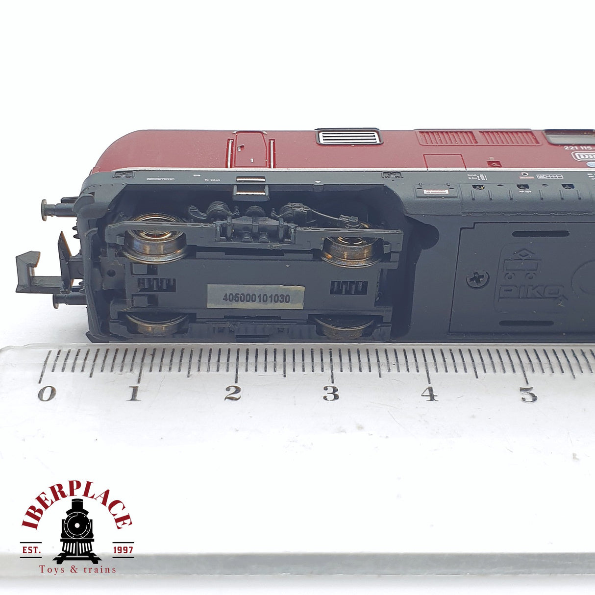 ♻️ 2 mano - PIKO 40500 Locomotora BR 221 DB N escala 1:160 TEN04 2/2