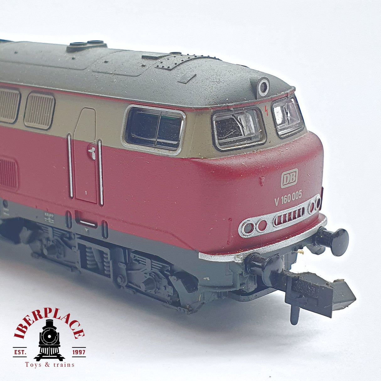 ♻️ 2 mano - Minitrix 16162 Locomotora BR V160 DB N escala 1:160 TEN04