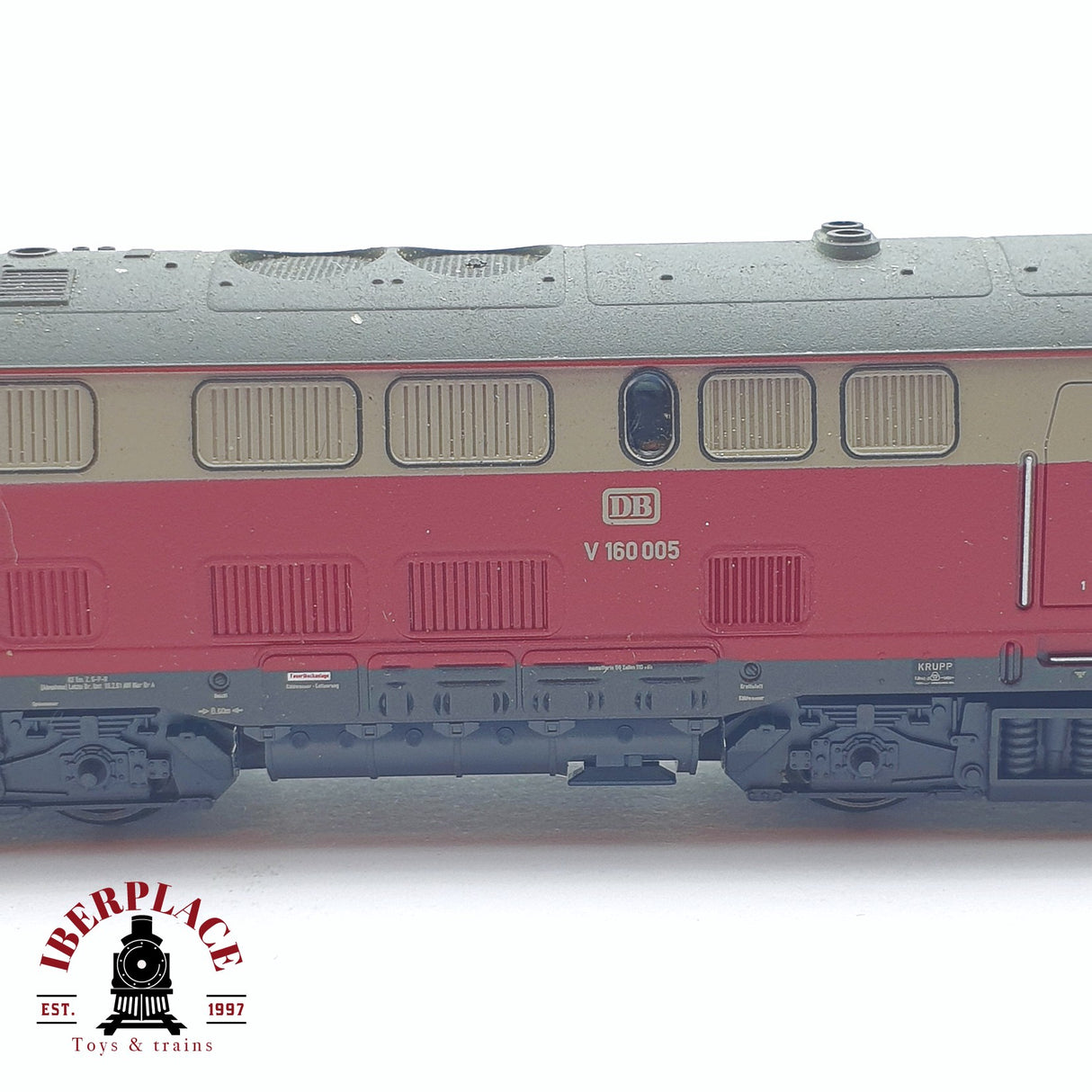 ♻️ 2 mano - Minitrix 16162 Locomotora BR V160 DB N escala 1:160 TEN04