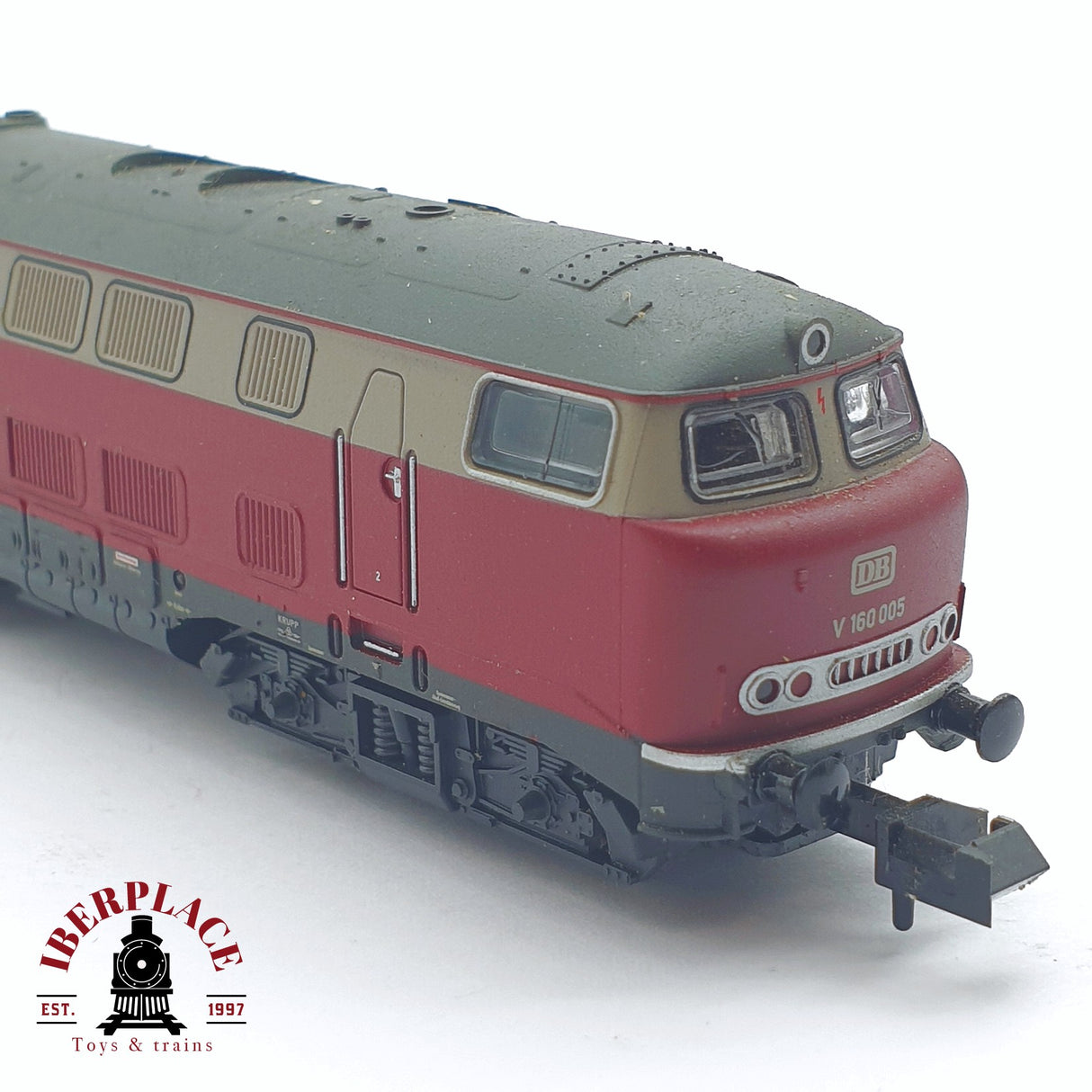 ♻️ 2 mano - Minitrix 16162 Locomotora BR V160 DB N escala 1:160 TEN04