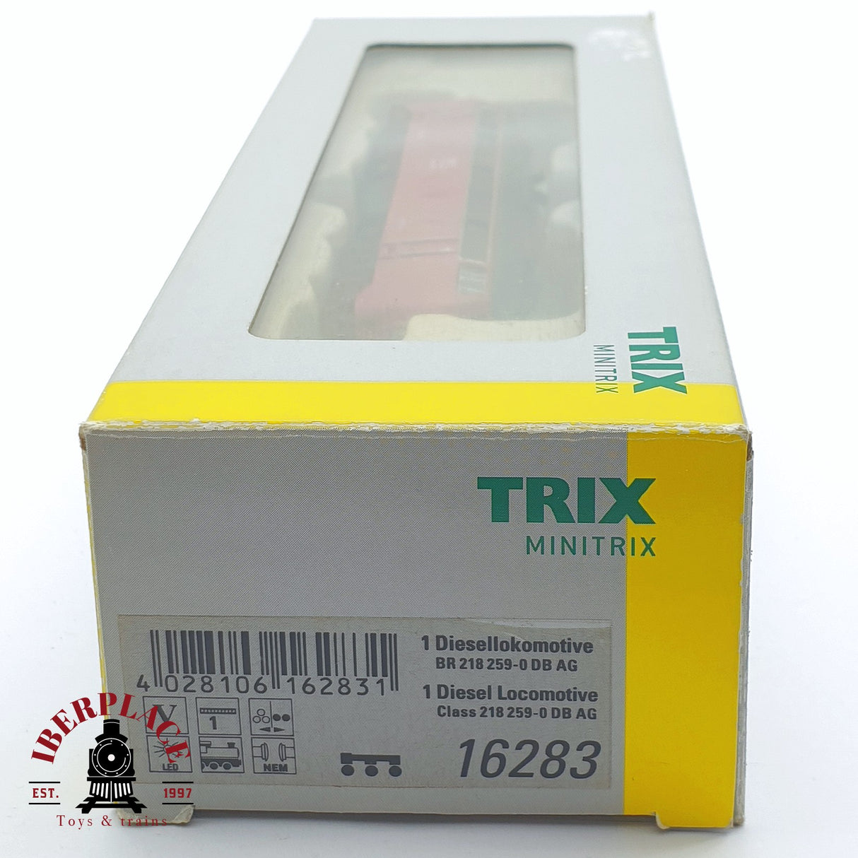 ♻️ 2 mano - Minitrix 16283 Locomotora BR 218 DB N escala 1:160 TEN04