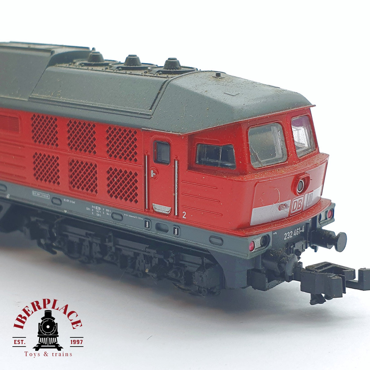 ♻️ 2 mano - Minitrix 12508 Locomotora BR 232 Cargo DB N escala 1:160 TEN04