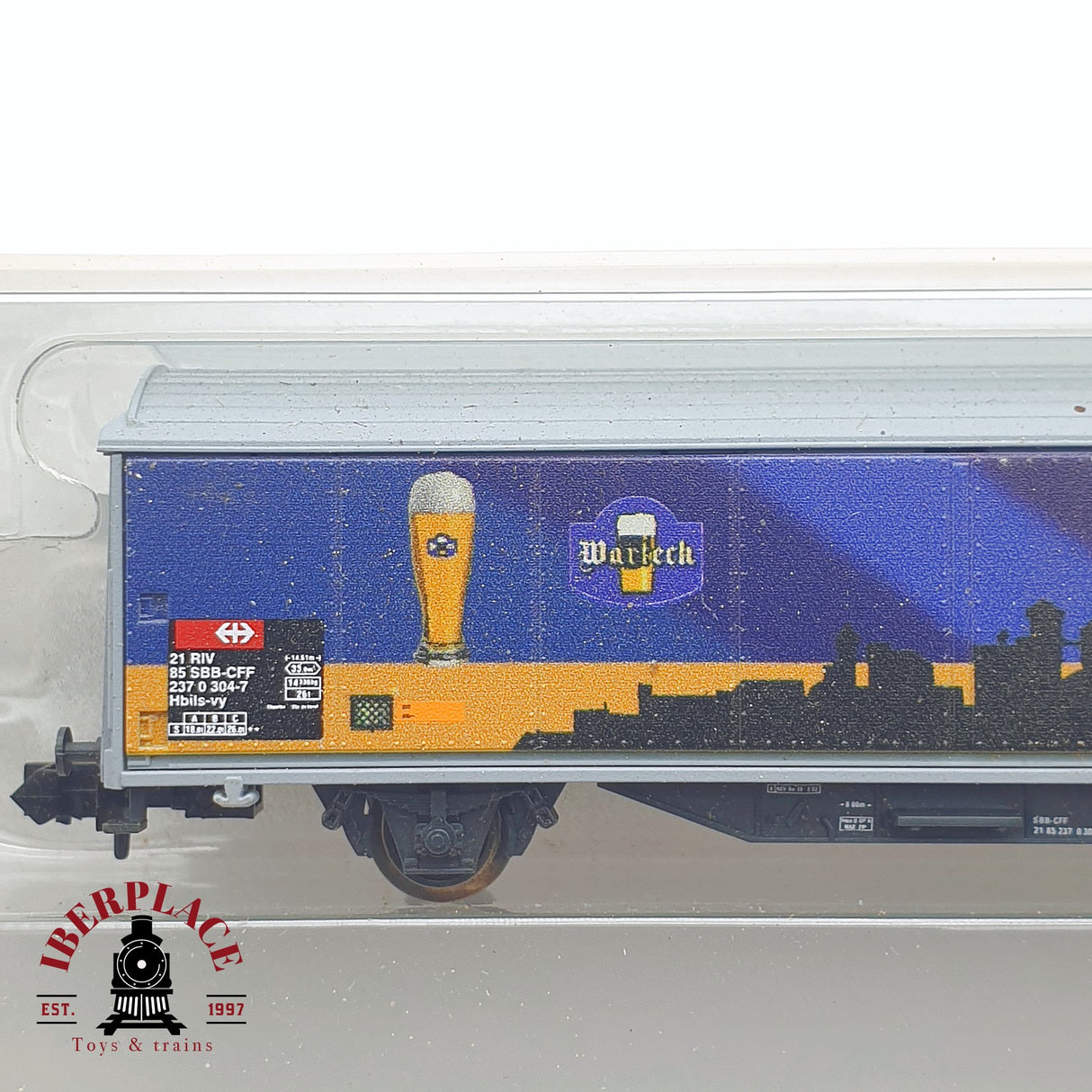 ♻️ 2 mano - Minitrix 15610 set mercancias Hbils SBB N escala 1:160 TEN04