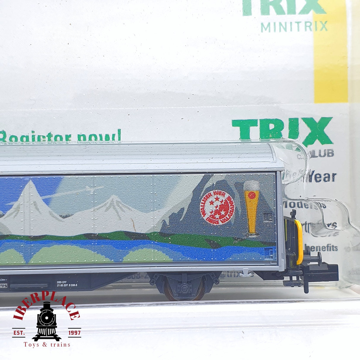 ♻️ 2 mano - Minitrix 15610 set mercancias Hbils SBB N escala 1:160 TEN04