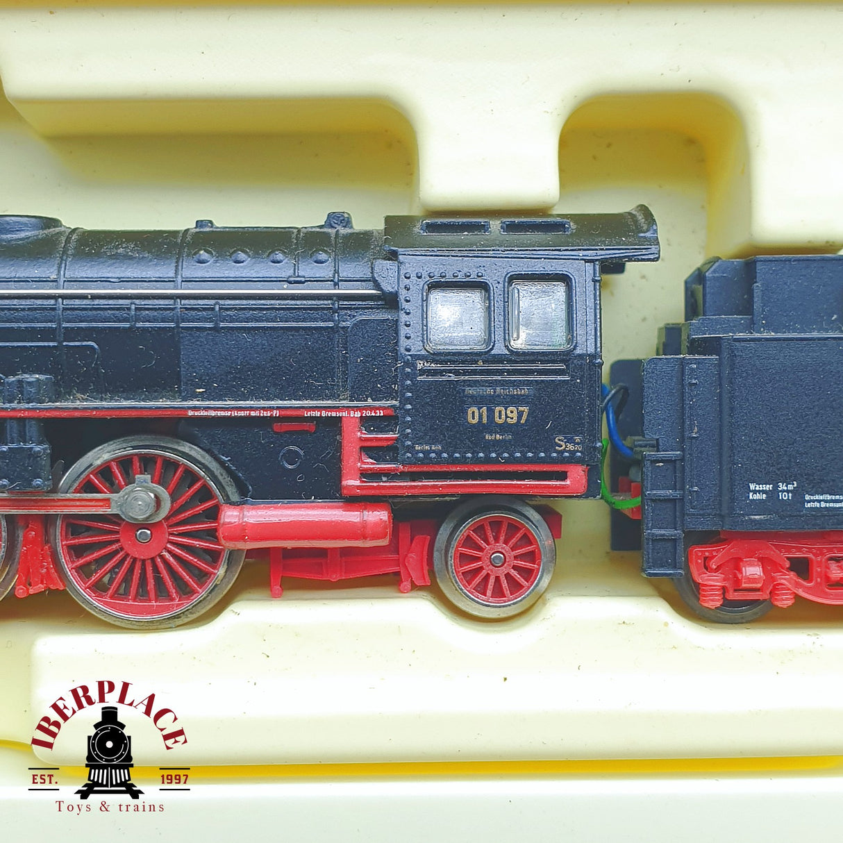 ♻️ 2 mano - Minitrix 11088 set Locomotora con vagones cama DRG N escala 1:160 TEN04