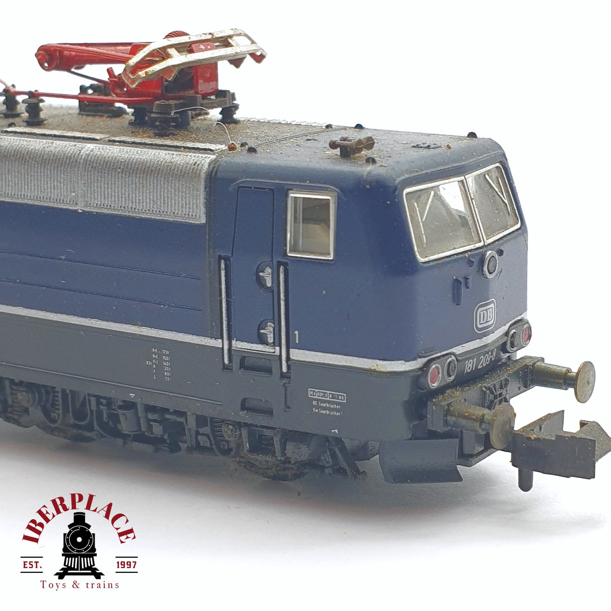 ♻️ 2 mano - Roco 23330 Locomotora BR 181 DB N escala 1:160 TEN04