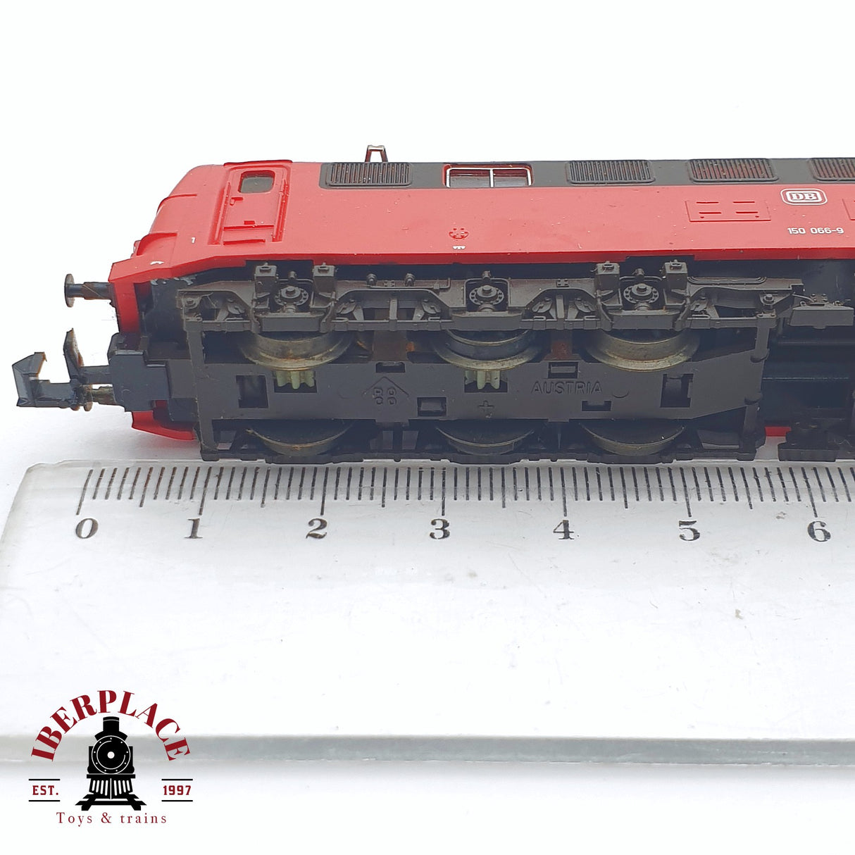 ♻️ 2 mano - Roco 23291 Locomotora BR 150 DB N escala 1:160 TEN04