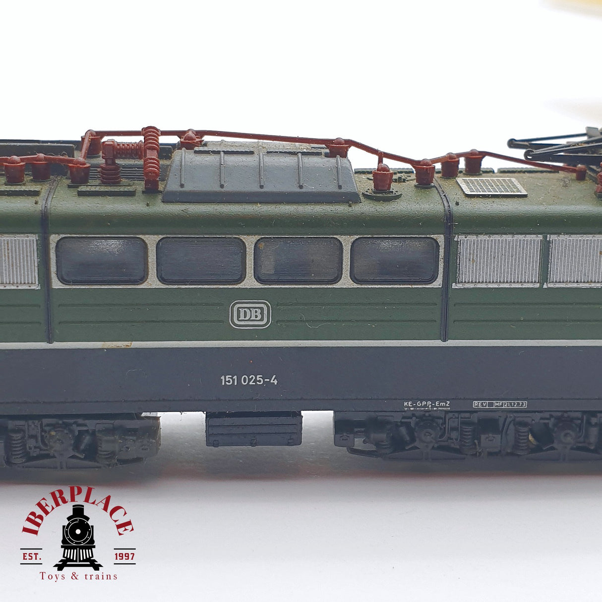 ♻️ 2 mano - Minitrix 12056 Locomotora BR 151 DB N escala 1:160 TEN04