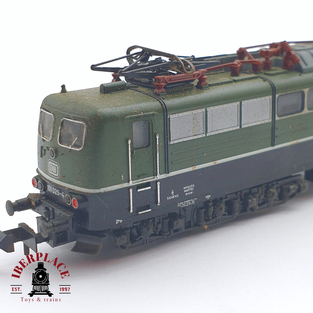 ♻️ 2 mano - Minitrix 12056 Locomotora BR 151 DB N escala 1:160 TEN04