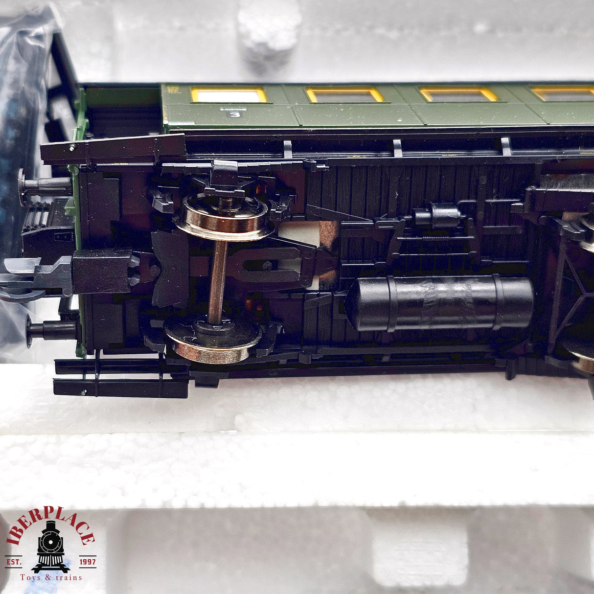 ♻️ 2da mano - DC Roco 4x vagones pasajeros y equipaje DRG clase 2-3 H0 escala 1:87 E13