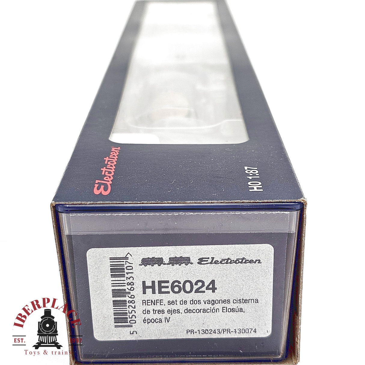 Electrotren HE6024 – Set 2 Cisternas RENFE ELOSUÁ – 1:87 H0 escala DC/CC
