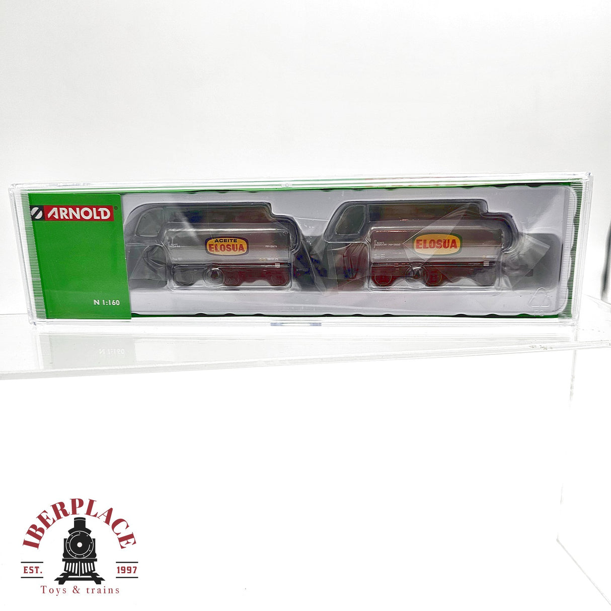🧨 Liquidación – Arnold HN6613 Pack RENFE 2 Cisterna de 3 Ejes – ELOSUÁ – Época IV 1:160 escala N