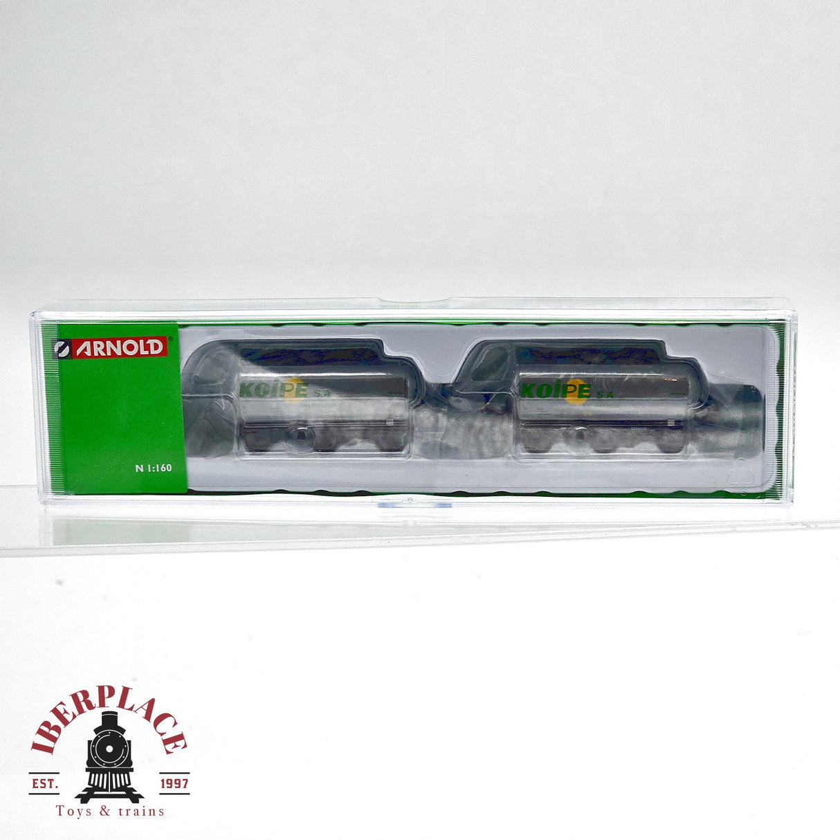 🧨 Liquidación – Arnold HN6611 Pack RENFE 2 Cisterna de 3 Ejes – KOYPE – Época IV 1:160 escala N