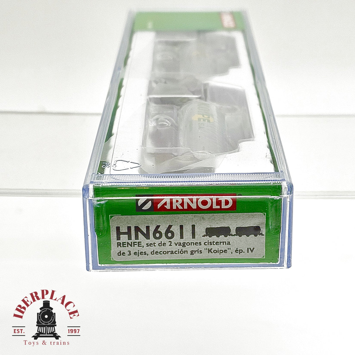 🧨 Liquidación – Arnold HN6611 Pack RENFE 2 Cisterna de 3 Ejes – KOYPE – Época IV 1:160 escala N