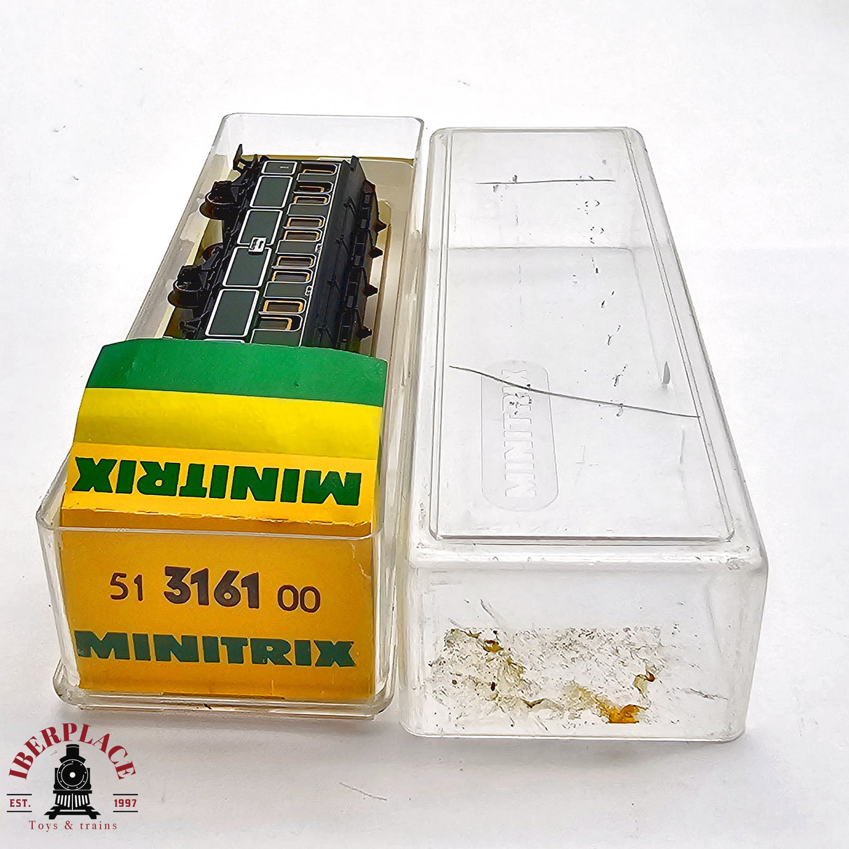 ♻️ 2da mano - Minitrix 51 3161 00 vagón pasajeros K.Bay.Sts.B Clase 1-2 N escala 1:160 E13