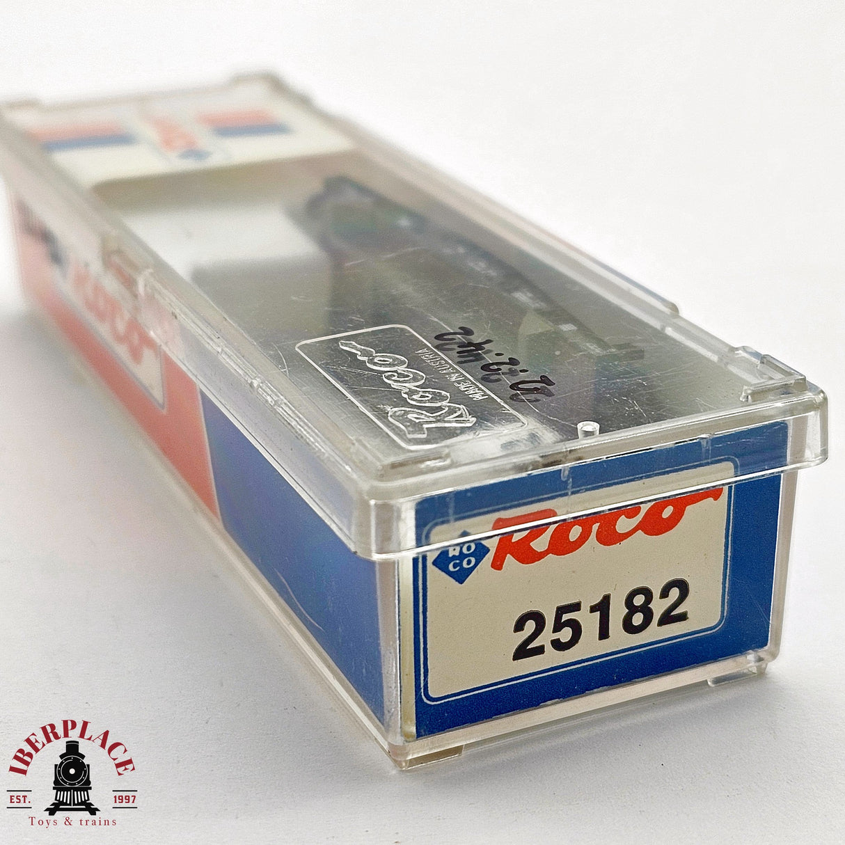 ♻️ 2da mano - Roco 25182 vagón plataforma DB N escala 1:160 E13