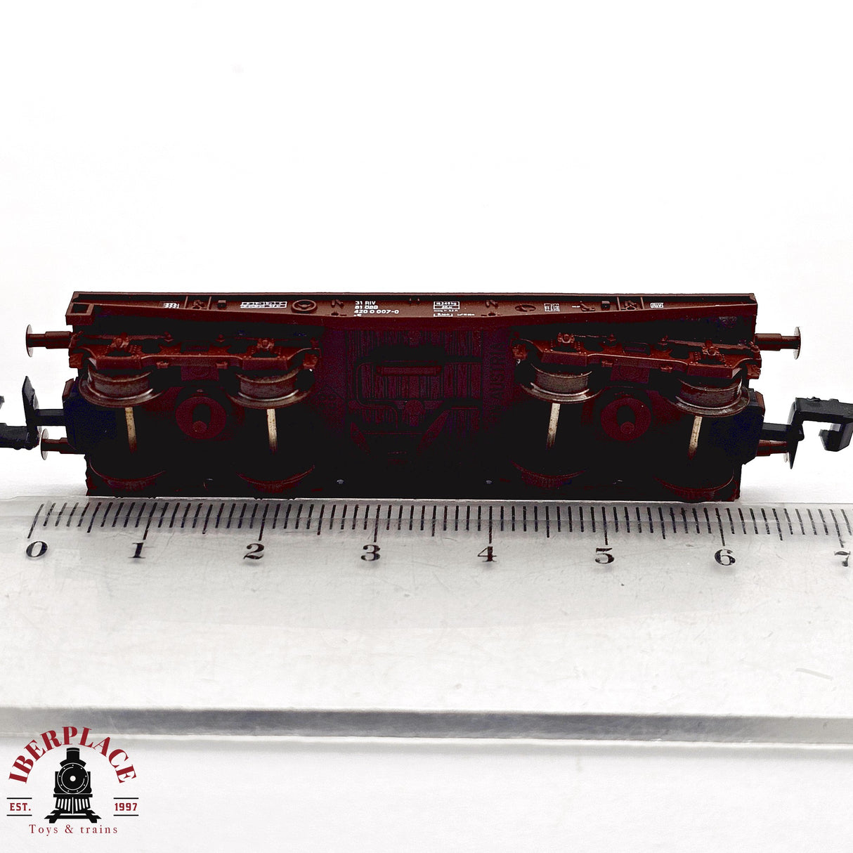 ♻️ 2da mano - Roco 901 vagón plataforma ÖBB N escala 1:160 E13