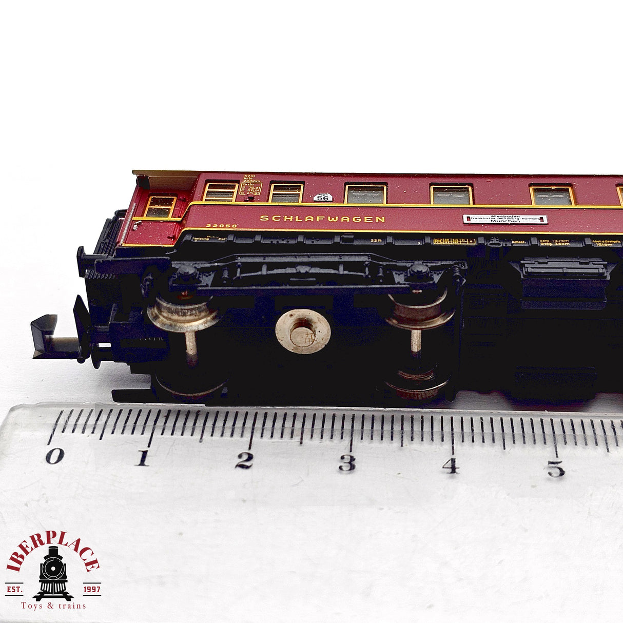 ♻️ 2da mano - Minitrix 51 3153 00 vagón camas Mitropa N escala 1:160 E13