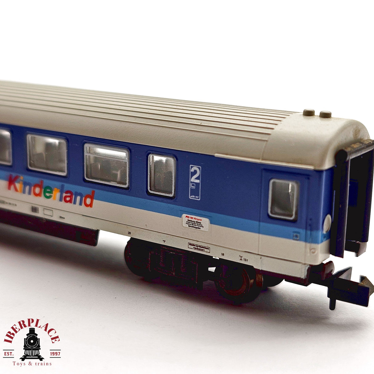 ♻️ 2da mano - Fleischmann 8674K vagón pasajeros DB clase 2 N escala 1:160 E13