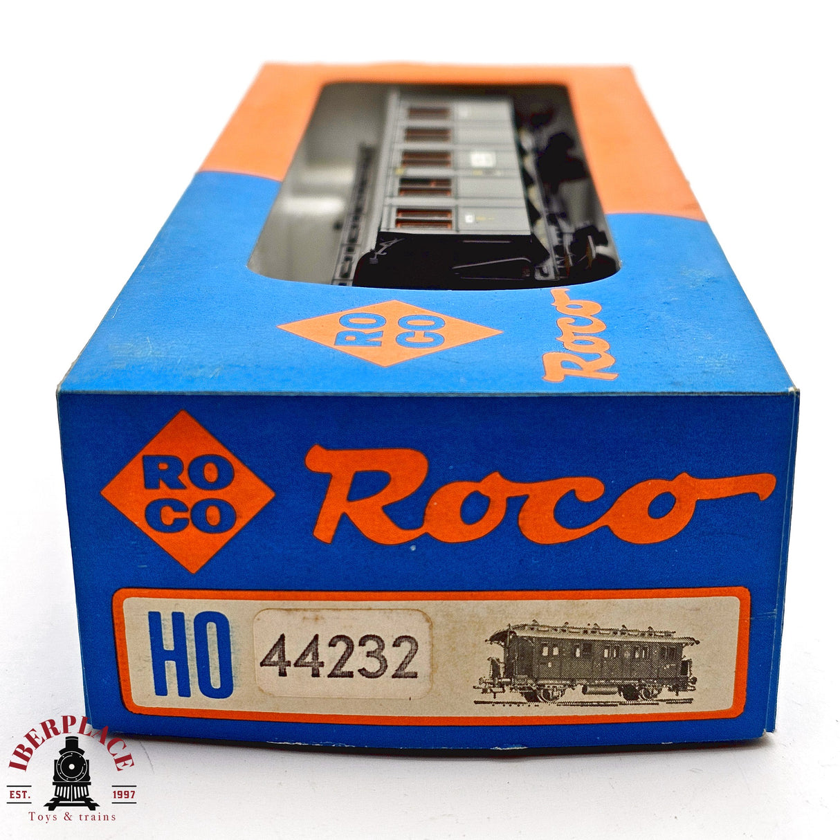 ♻️ 2da mano - DC Roco 4206S vagón pasajeros K.P.E.V 2685 H0 escala 1:87 E13