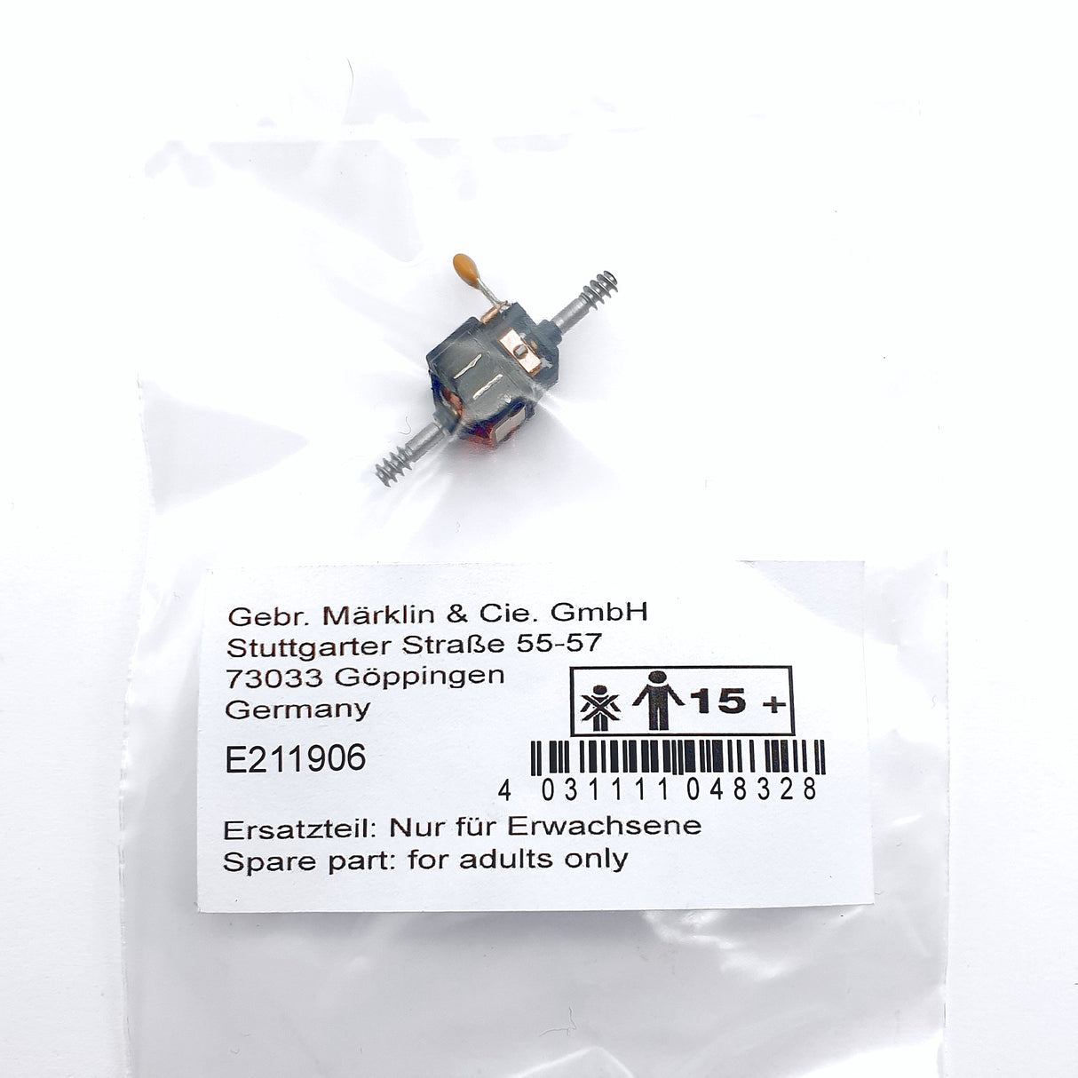 đ MĂ€rklin E211906 Motor de 5 Polos para Escala Z 1:220