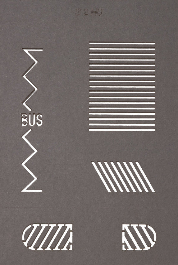 Noch 60745 señalización viales Plantillas calle H0 escala 1:87 ho 00