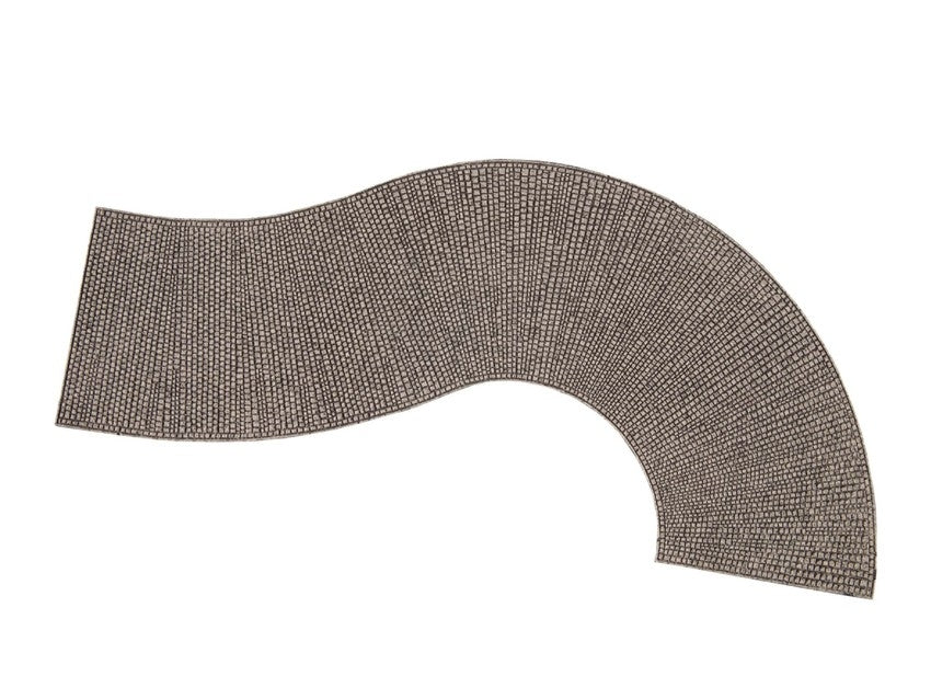 Noch 60316 curva via estructurada 7,5 x 32cm H0 escala 1:87 ho 00