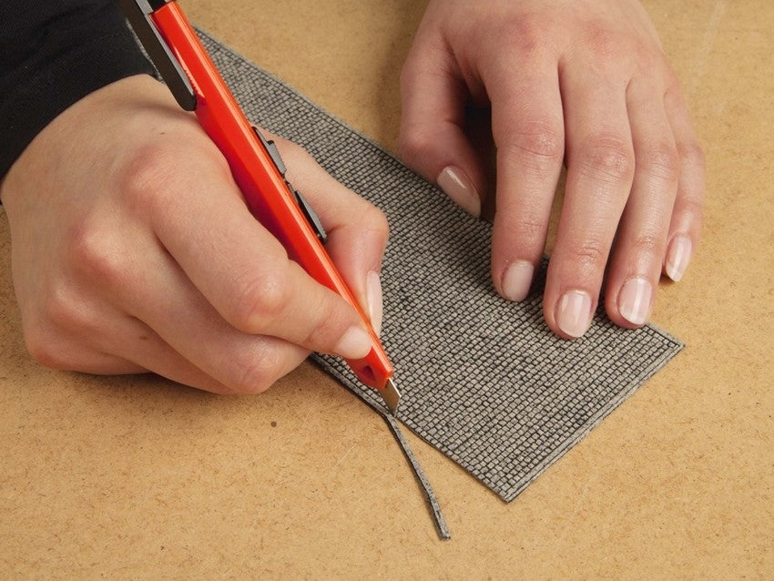 Noch 60316 curva via estructurada 7,5 x 32cm H0 escala 1:87 ho 00