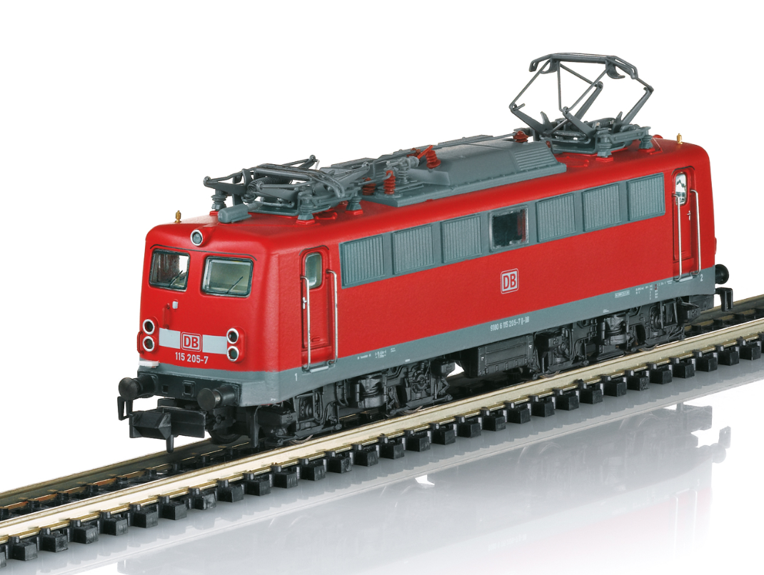 Minitrix 16107 locomotora eléctrica serie 115 DB N escala 1:160
