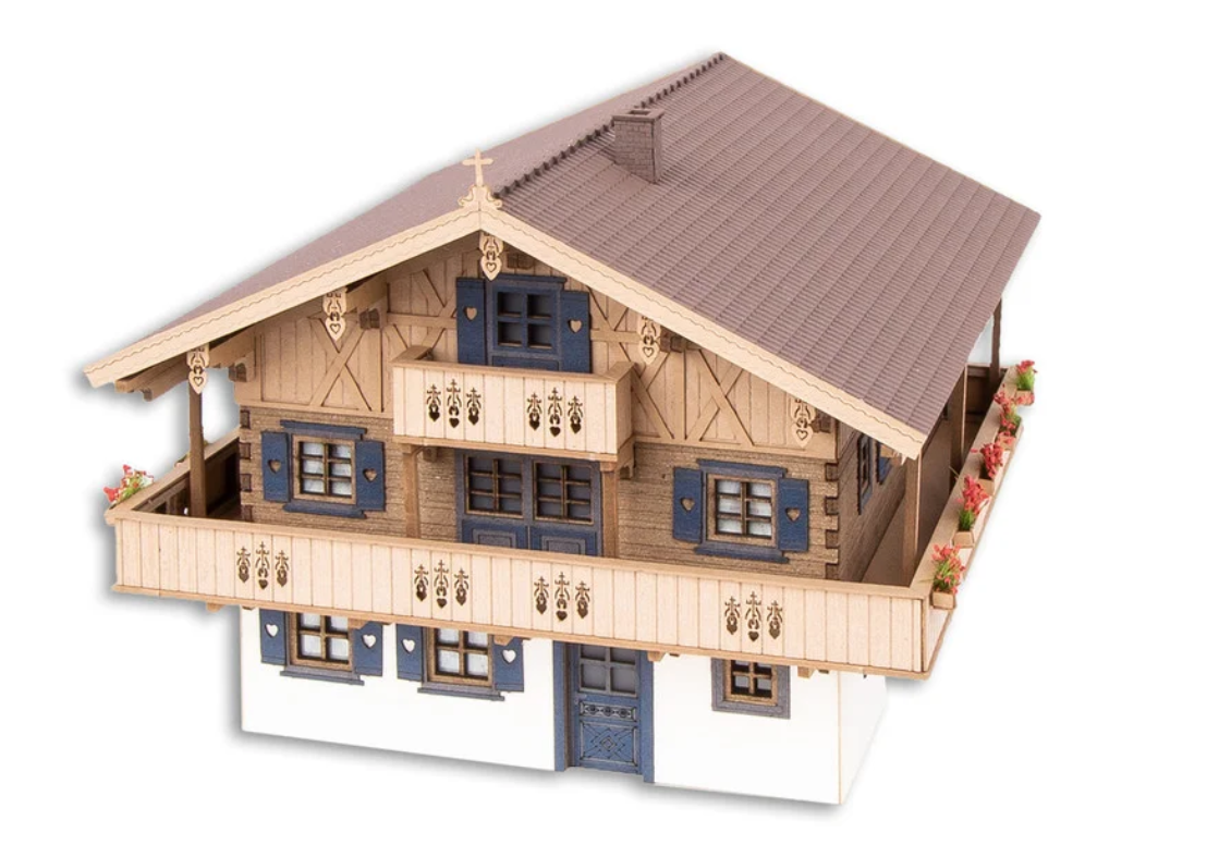 Noch 63405 Casa de huéspedes Edelweiss 8.5 x 7.1 cm 5.2 cm N escala 1:160