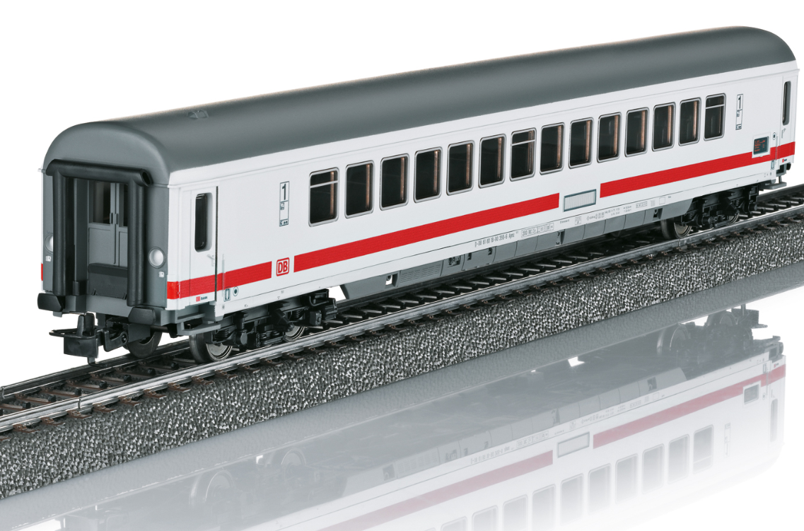 1:87 escala Märklin 40500 Tren de expreso Intercity de primera clase vagón pasajeros DB