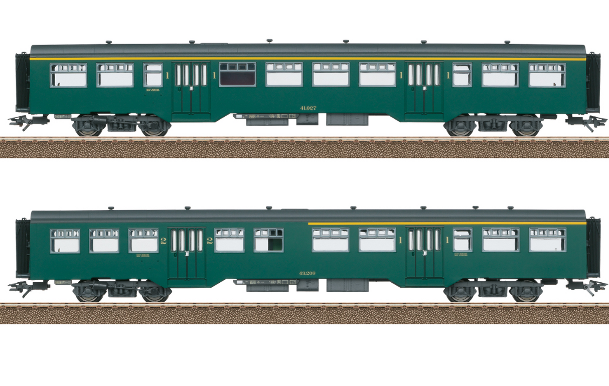 Trix 23222 Set de coches de viajeros M2 SNCB/NMBS H0 escala 1:87