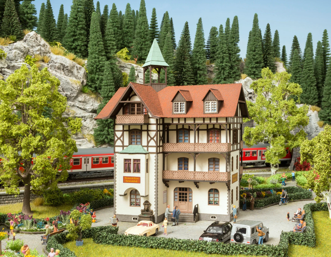 Noch 63407 Hotel romántico Schönblick 8.8 x 8.8 cm, 12 cm N escala 1:160