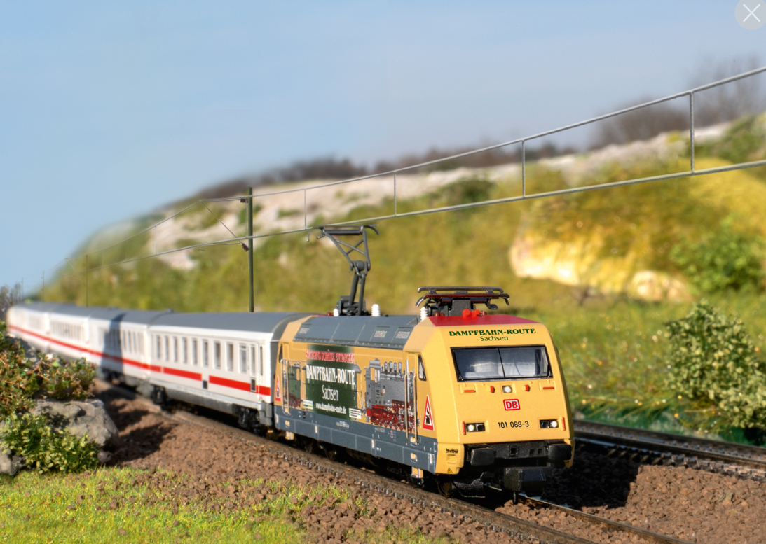 Minitrix 16089 Locomotora eléctrica Class 101 escala N 1:160