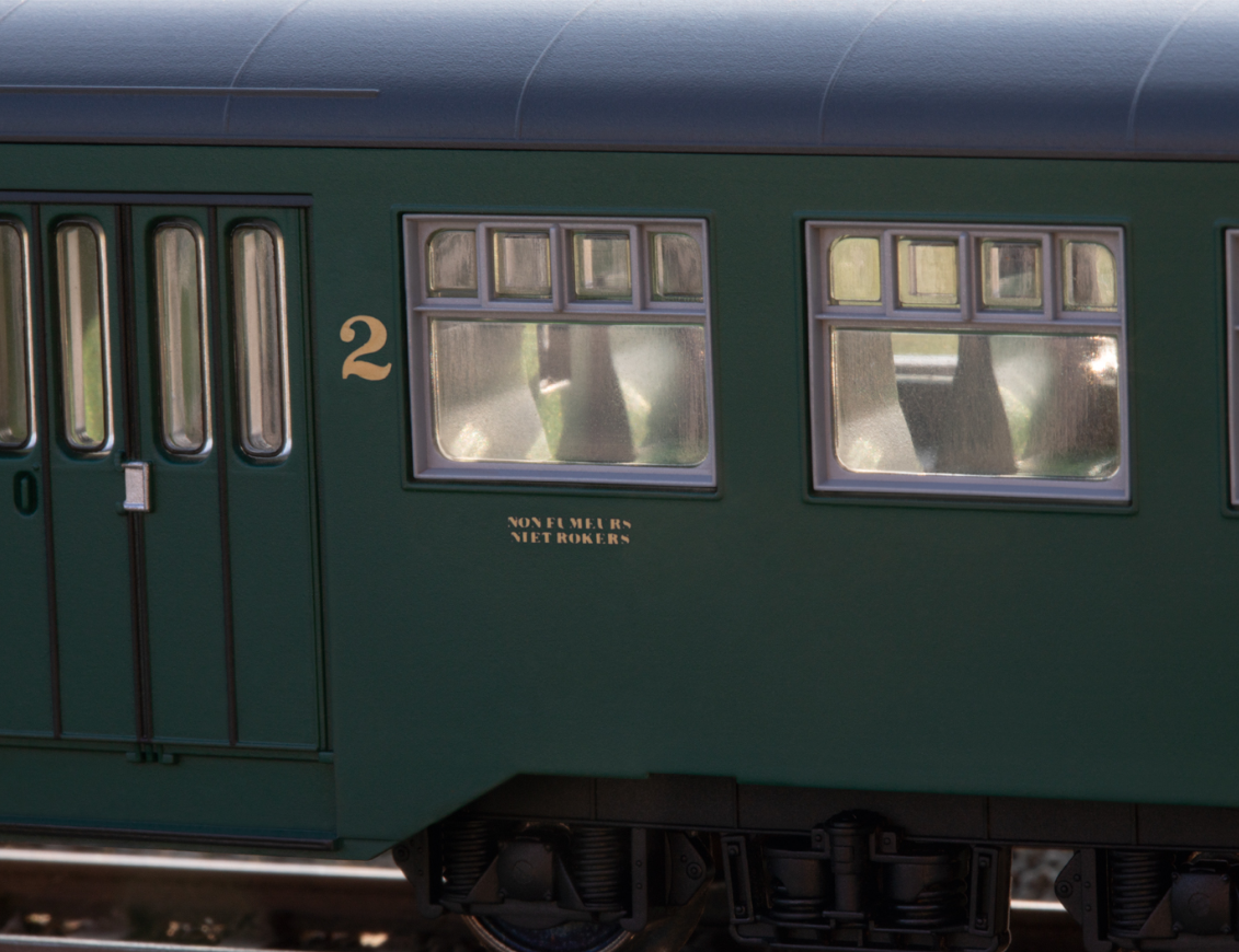 Trix 23221 Set de coches de viajeros M2 SNCB/NMBS H0 escala 1:87