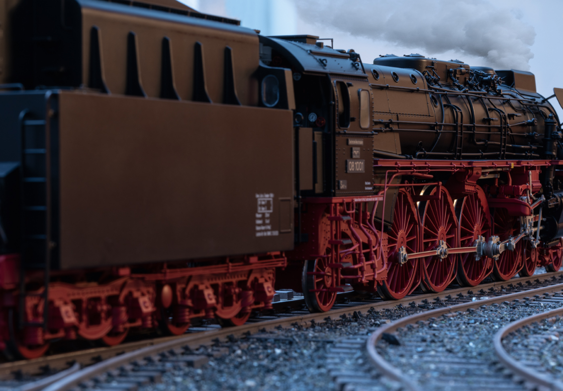 1:32 escala 1 Märklin 55081 Locomotora de vapor de la serie 08 DR